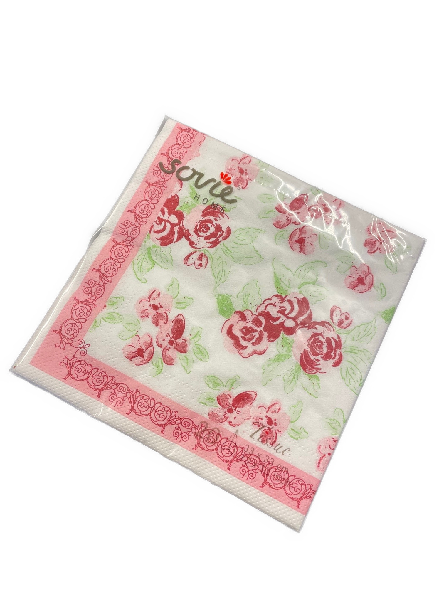 Servietter Sovie 33×33 cm. 3-lags Country Line (20 stk. ) Servietter Sovie 33x33 cm. 3-lags Country Line (20 stk. ) - Image 1