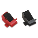 Farvebånd Gr. 749 8 mm. x 4 mtr. sort+rød