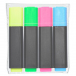 Overstregningsmarkere Qline (4-pak)