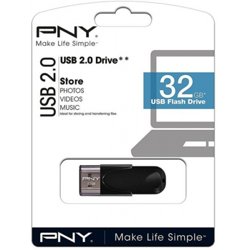 USB Nøgle PNY 2.0, 32 GB