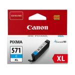 Blækpatron Canon CLI-571Cyan XL (715 sider)