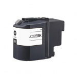 Blækpatron Brother LC22E-BK, Sort (2.400 sider)