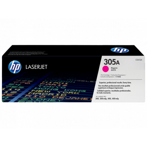 Lasertoner HP CE413A Magenta (2.600 sider)