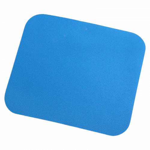 Musemåtte LogiLink® blå nylon 22×25 cm.
