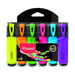 Tekstmarkere Maped fluo neon (6-pak)