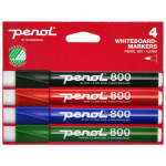 Whiteboardmarker Penol 800, 1,5 mm. (4-pak)