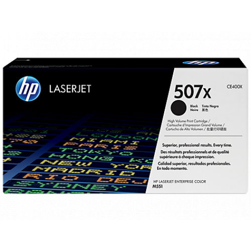 Lasertoner HP CE400X / 507X Black (11.000 sider)
