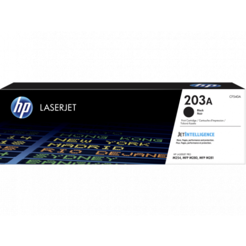Lasertoner HP CF540A, 203A Black (1.400 sider)