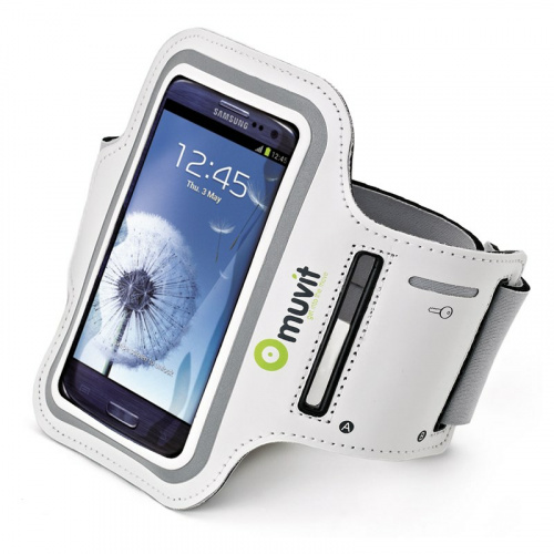Armholder til smartphone XXL/Samsung Galaxy S III, Hvid