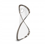 Etui Samsung Galaxy S7, blød gel transp. m/guld kant - Image 2