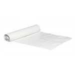 Affaldssække plastik hvid 750x1100 mm. Ekstra kraftig