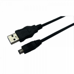 USB kabel 2.0 - A-han til B-mini hun, 5 pin 3,0 mtr.