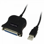 USB 2.0 - Parallelkabel 25 pin DB25 (1,5 mtr.)