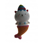 Squishy Havfrue kat 12,5 cm.