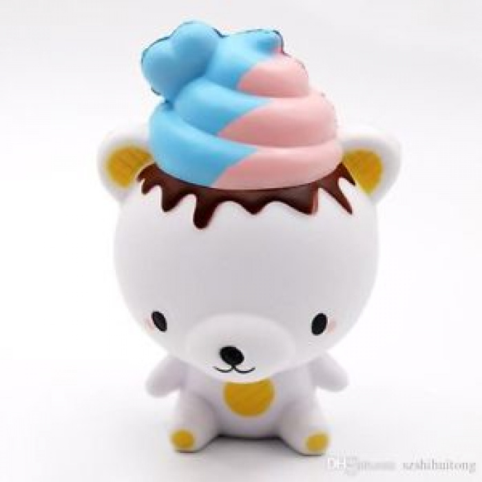 Squishy Ice Cream Bjørn 13x8x7 cm. - Image 1