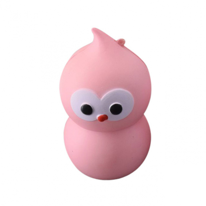 Squishy Fugleunge lysrød 8,5 cm. - Image 1