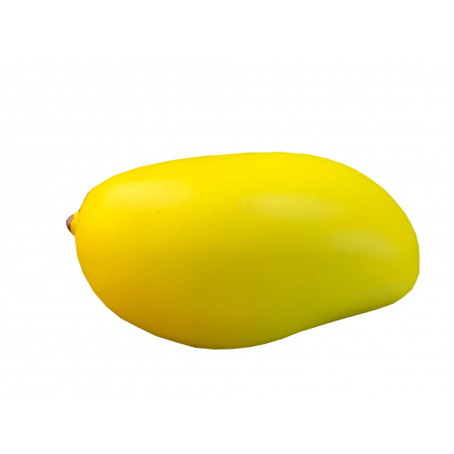 Squishy Mango gul 11,5×6,2 cm.