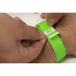 Armbånd/festtegn m/numre, Hvid (100 stk) - Image 5