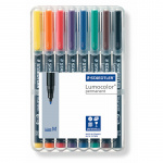 Lumocolor permanent marker Medium 0,8-1,0 mm. 8-pak 317WP8
