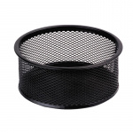 Sort clipsholder i metaltråd fra MESH serien til skrivebord