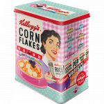 Metaldåse "Kelloggs Happy Hostess Cornflakes" (L)