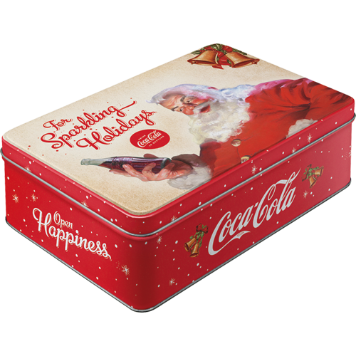 Metalæske “Coca Cola For Sparkling Holidays”