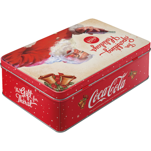 Metalæske “Coca Cola For Sparkling Holidays”