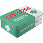 Metalæske "First Aid" grøn - Image 2