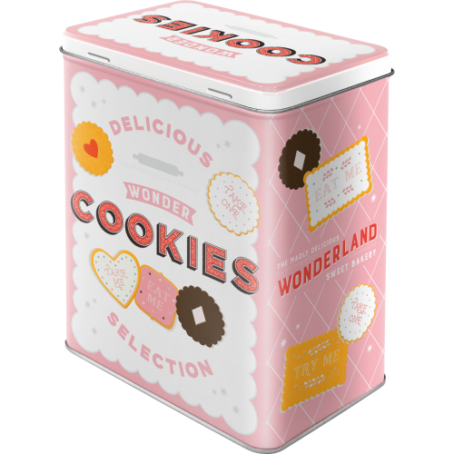 Metaldåse “Wonder Cookies” (L)