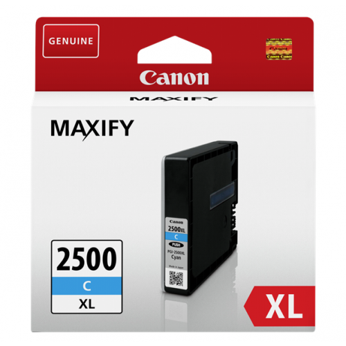 Blækpatron Canon CLI2500C XL Maxify Cyan (1.700 sider)