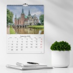 Vægkalender 2026 Danske slotte