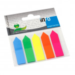 Indexpile ass. farver 44x12 mm. 5x25stk/pak 2682-09