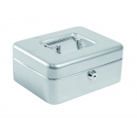 Pengekasse m/lås BNT mellem 8" (Sølv)