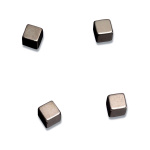 Magneter til glastavle NAGA Cube 1x1x1 cm. (4 stk.)