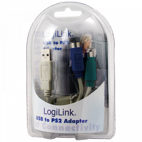Adaptor LogiLink® USB – 2xPS2