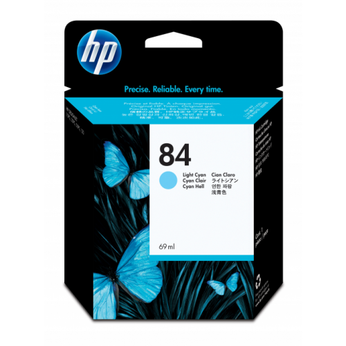 Blækpatron HP 84, Lys Cyan (69 ml.)