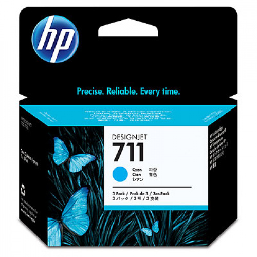 Blækpatron HP 711 Cyan (87 ml.)