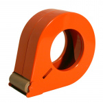 Tapedispenser 50 mm. D1/50 dråbeformet metal (rød)