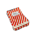 Slikpose 12x17,5 cm. rød/hvid (250 stk.) - Image 2