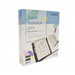 Notesbog A5 Modena Essential digital sort folie omslag PU (126010) - Image 2
