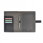 Notesbog A5 Modena Essential digital sort folie omslag PU (126010) - Image 3
