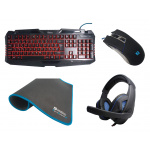 Gamer Kit Sandberg 4-in-1 start sæt