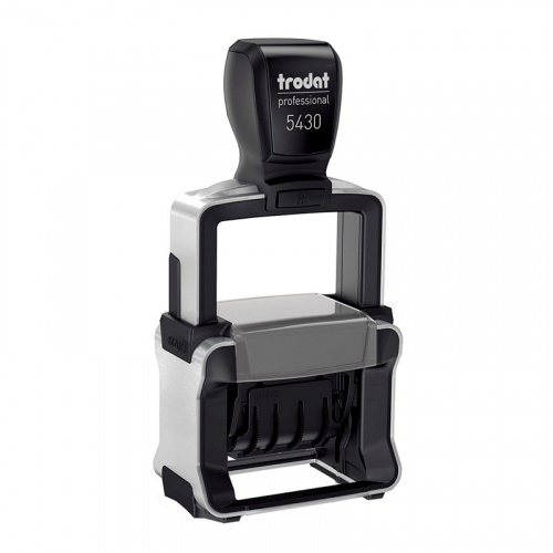 Stempel Trodat 5430L dato m/7 tekster t/tekstplade