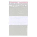 Lynlåspose 150x250 mm. m/skrivefelt T-76 T230311 (100 stk.)