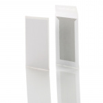 Kuverter m/papbagside hvid 250x353 mm. nr 4. 11744