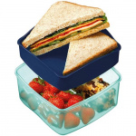 Madkasse Maped Picnik Origin Kids m/ Easy-open, 2-lag (Turkis) - Image 2