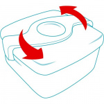 Madkasse Maped Picnik Origin Kids m/ Easy-open 520 ml. (Pink) - Image 2