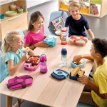 Madkasse Maped Picnik Origin Kids m/ Easy-open, 2-lag (Turkis) - Image 4