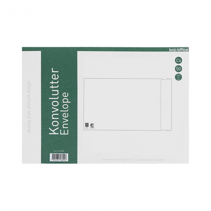 Konvolutter C4P, 90 gr. Peel&Seal (50 stk.) - Image 1