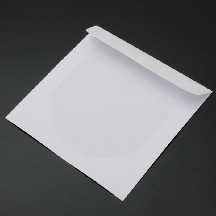 CD/DVD cover, papir 90 gr. u/rude (100 stk.) 390035 - Image 1